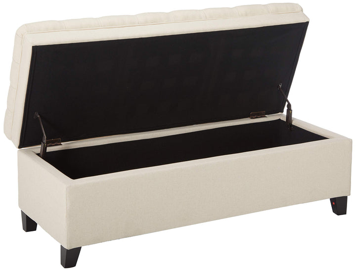Christopher Knight Home Juliana Fabric Storage Ottoman