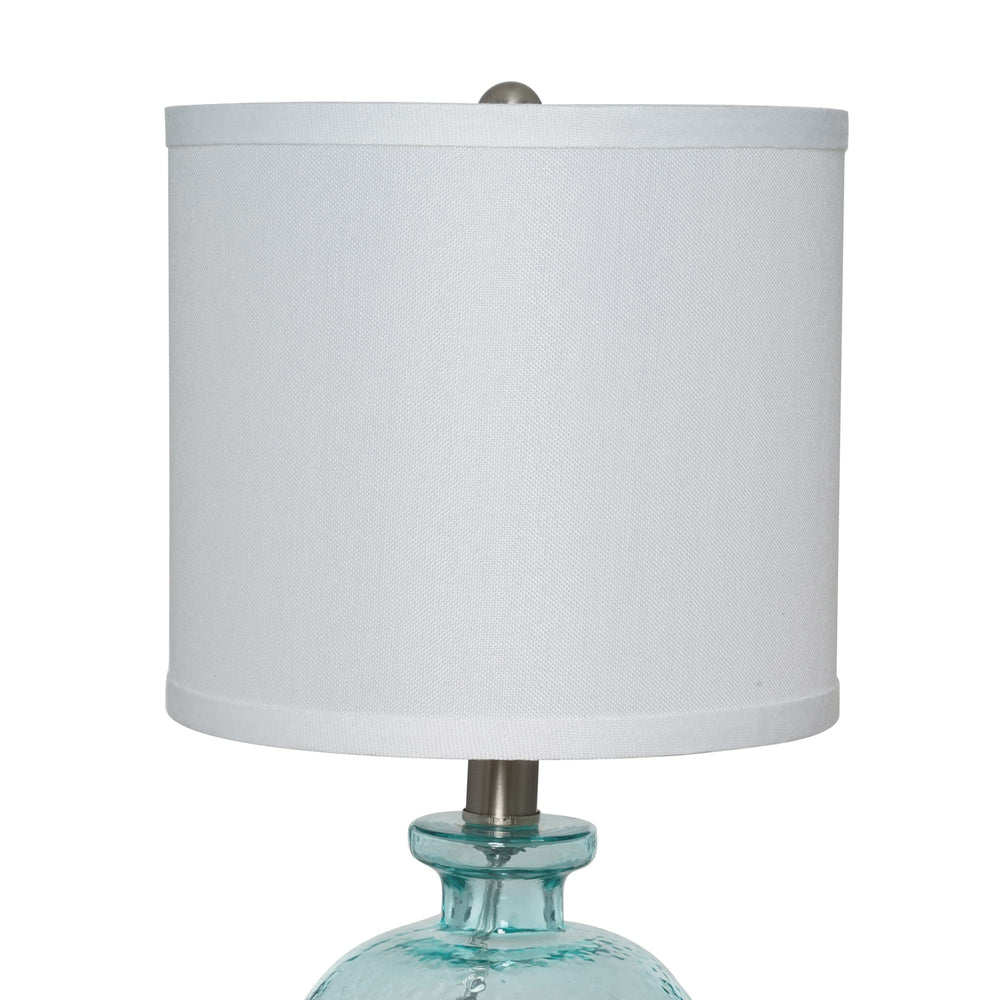 Catalina Lighting 20687-000 Textured Glass Table Lamp Desk Lamp for Office - Diamond Home USA