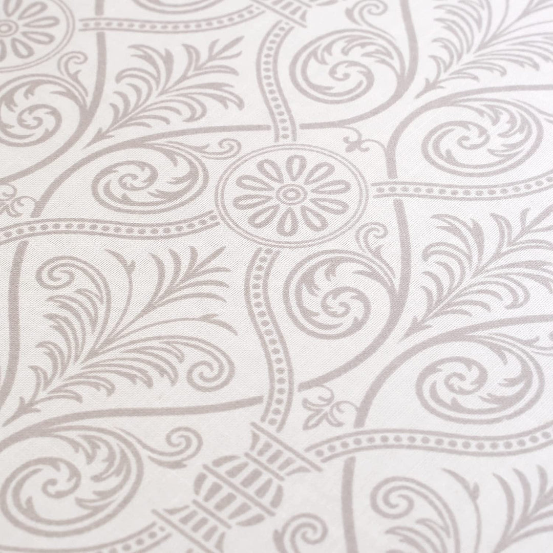 Damask Triple Layer Ironing Board Cover and Pad 15" X 54" Grey Cotton - Diamond Home USA