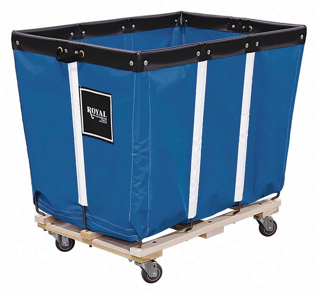 Basket Truck 6 Bu. Cap. Blue 30 In. L