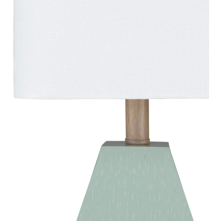 Aqua Table Lamp Blue Modern Contemporary Bulbs Included - Diamond Home USA