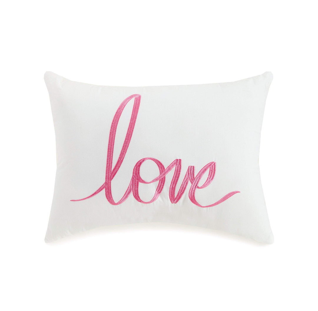 URBAN PLAYGROUND Dapne 5-Piece Heart Full Queen Bed Set - Includes Reversible - Diamond Home USA