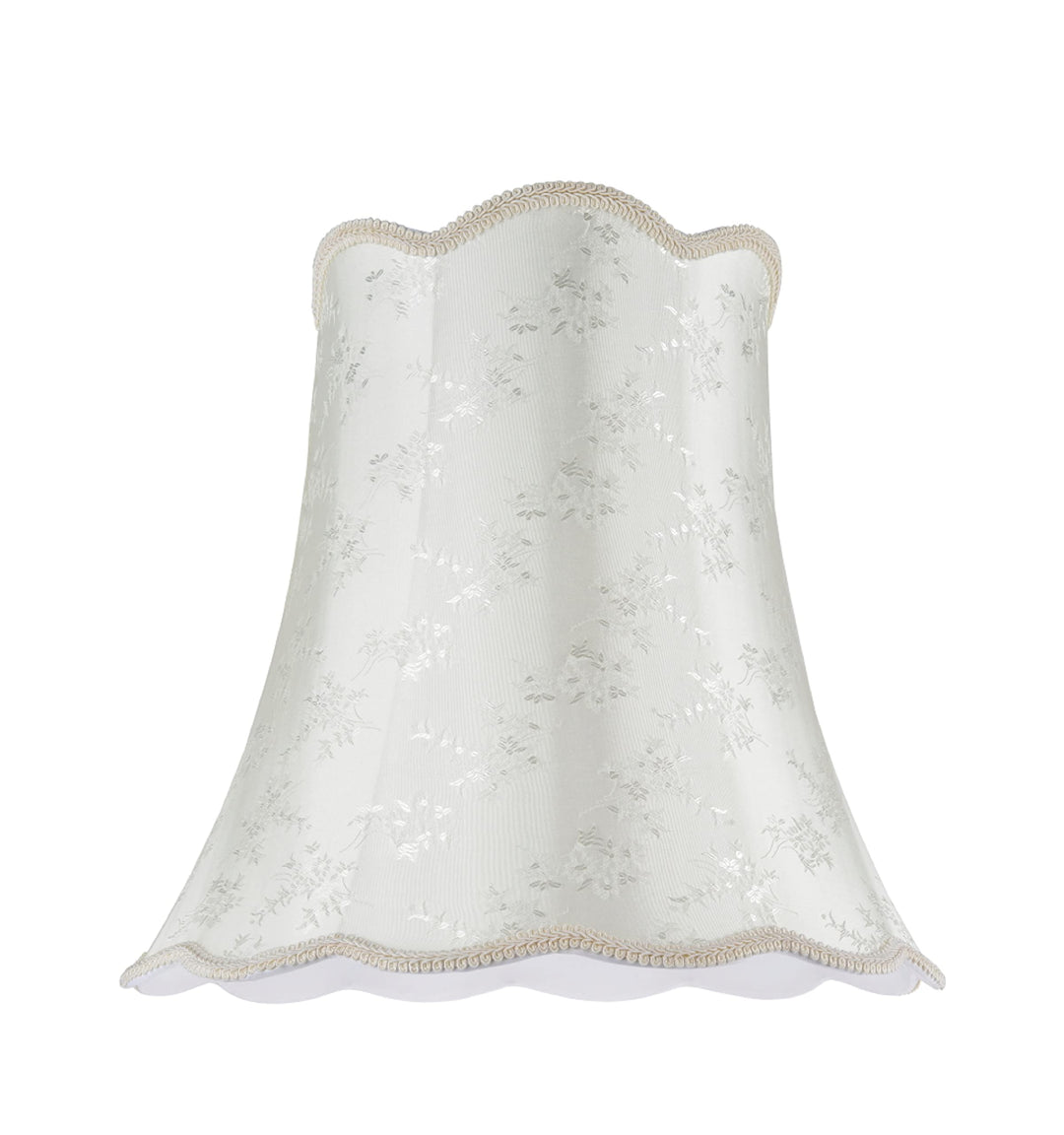 Aspen Creative 34002 Transitional Scallop Bell ape Spider Construction Lamp - Diamond Home USA