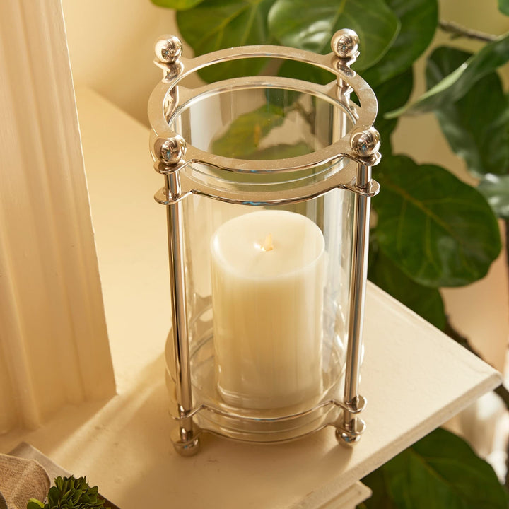 Hurricane Small Silver Traditional Finish - Diamond Home USA