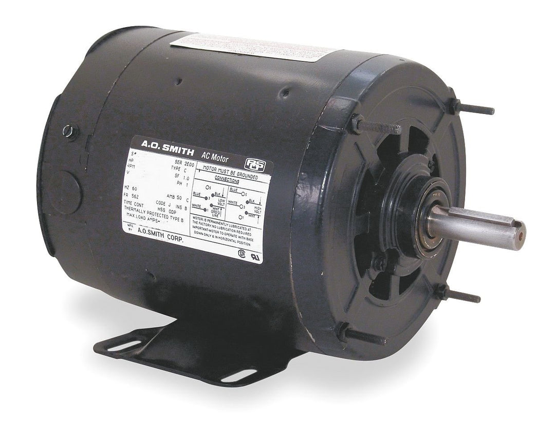 AO Smith - OS2074 - Belt Drive Motor 3/4 HP Split-Phase Nameplate RPM 1 725