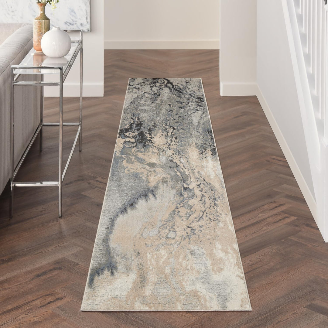 Nourison Maxell Modern Glam Abstract Area Rug
