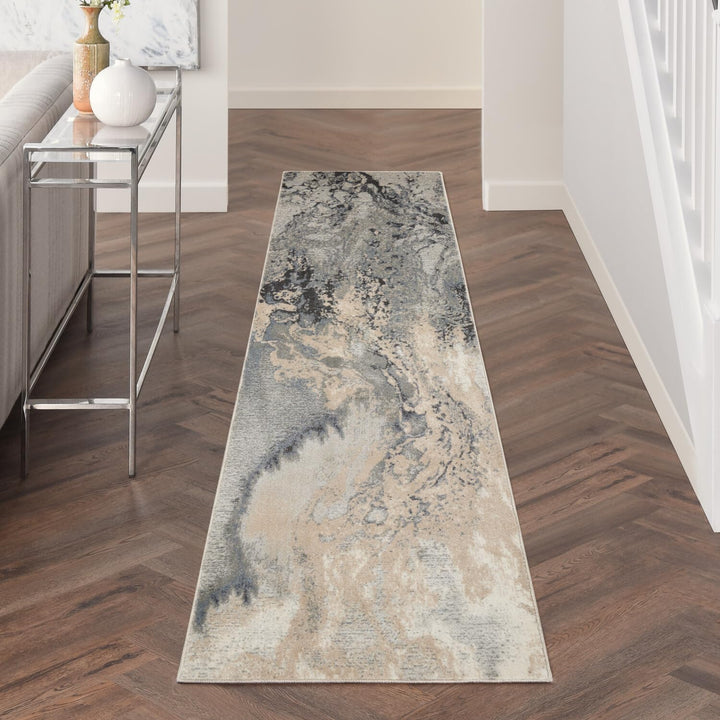 Nourison Maxell Modern Glam Abstract Area Rug