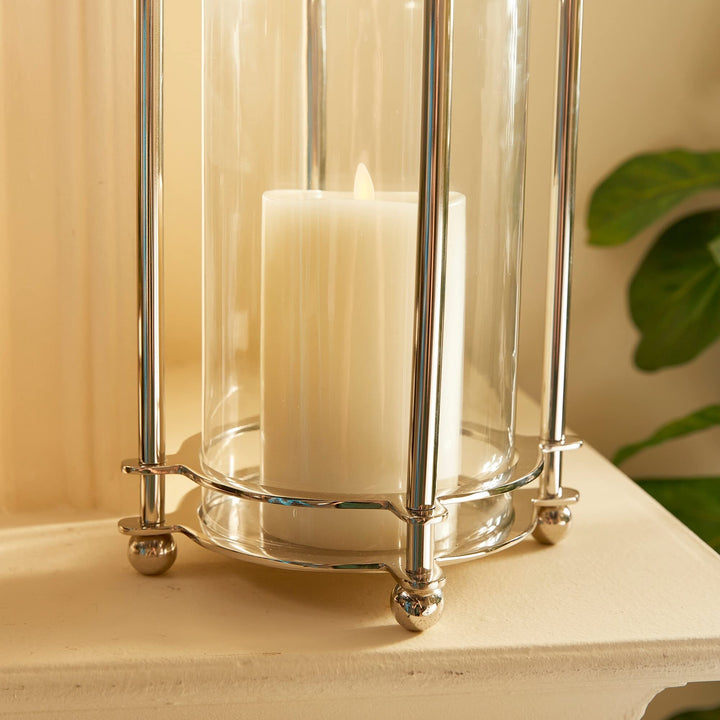 Hurricane Small Silver Traditional Finish - Diamond Home USA