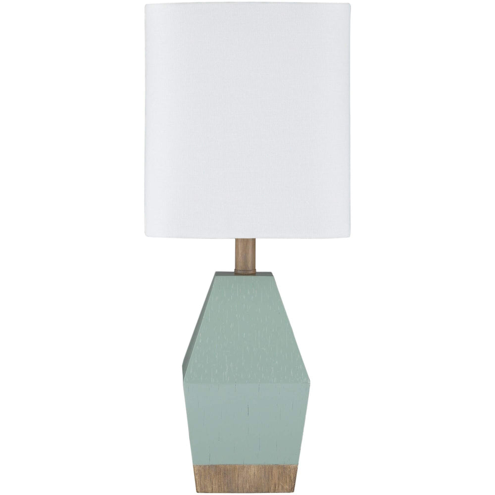 Aqua Table Lamp Blue Modern Contemporary Bulbs Included - Diamond Home USA