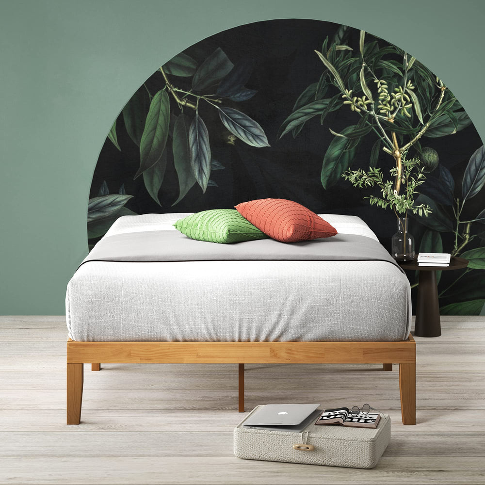 ZINUS Moiz Wood Platform Bed Frame Wood Slat Support No Box Spring Needed Easy Full - Diamond Home USA