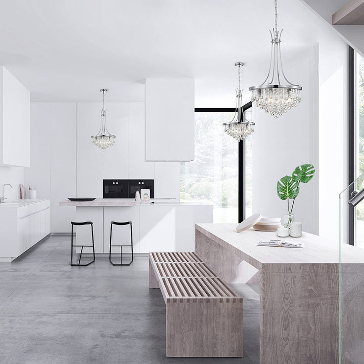 First Lighting Adorea 5-Light Crystal Chandelier - Diamond Home USA