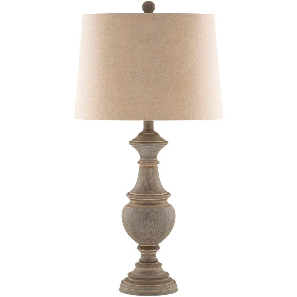 Classic Grey 28-inch Table Lamp - 28" h X 14" w 14" d Nickel Bulbs Included - Diamond Home USA