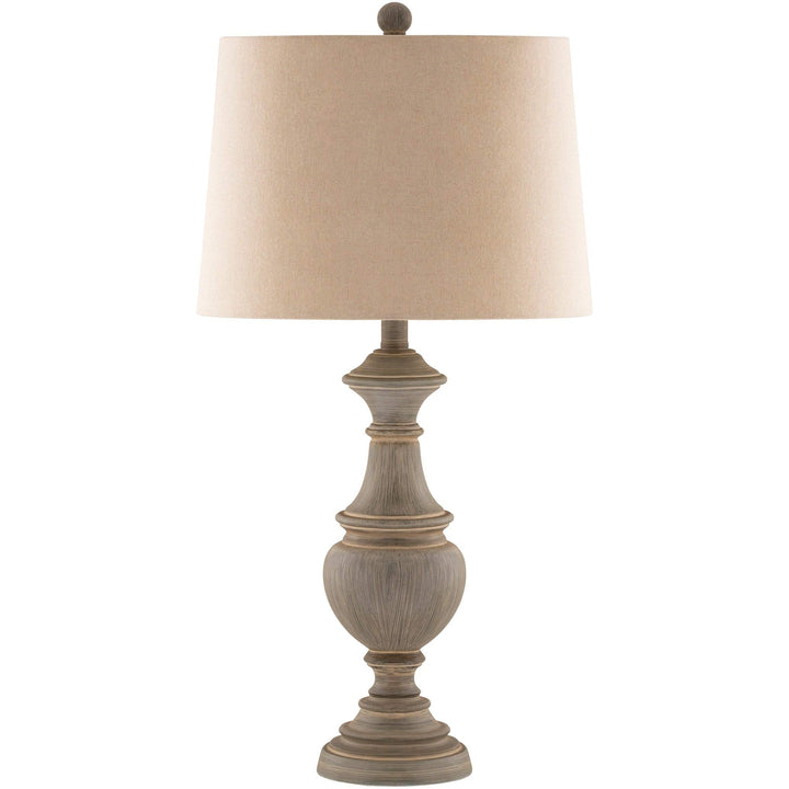 Classic Grey 28-inch Table Lamp - 28" h X 14" w 14" d Nickel Bulbs Included - Diamond Home USA