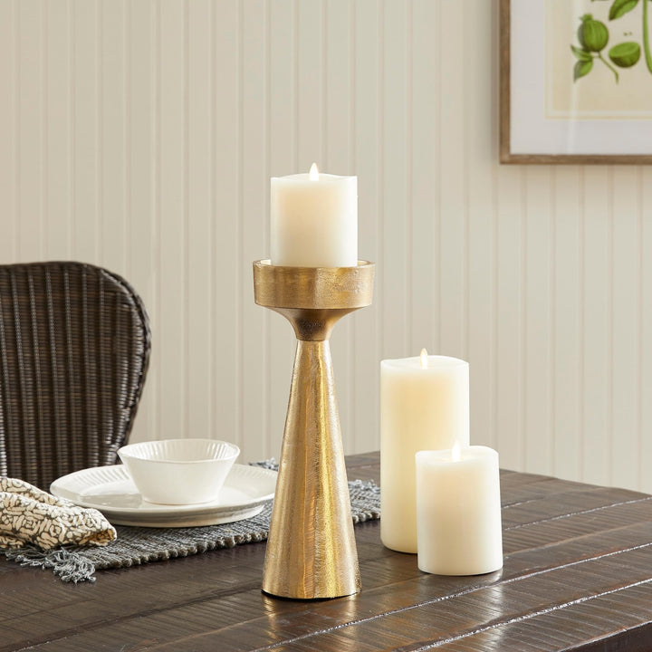 Candle Stand Small Gold - Diamond Home USA