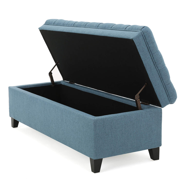 Christopher Knight Home Juliana Fabric Storage Ottoman