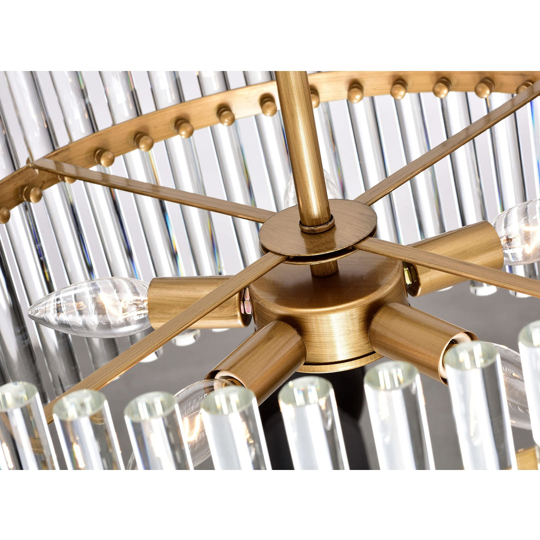 The Lighting Store Casandra 4-Light Crystal Chandelier