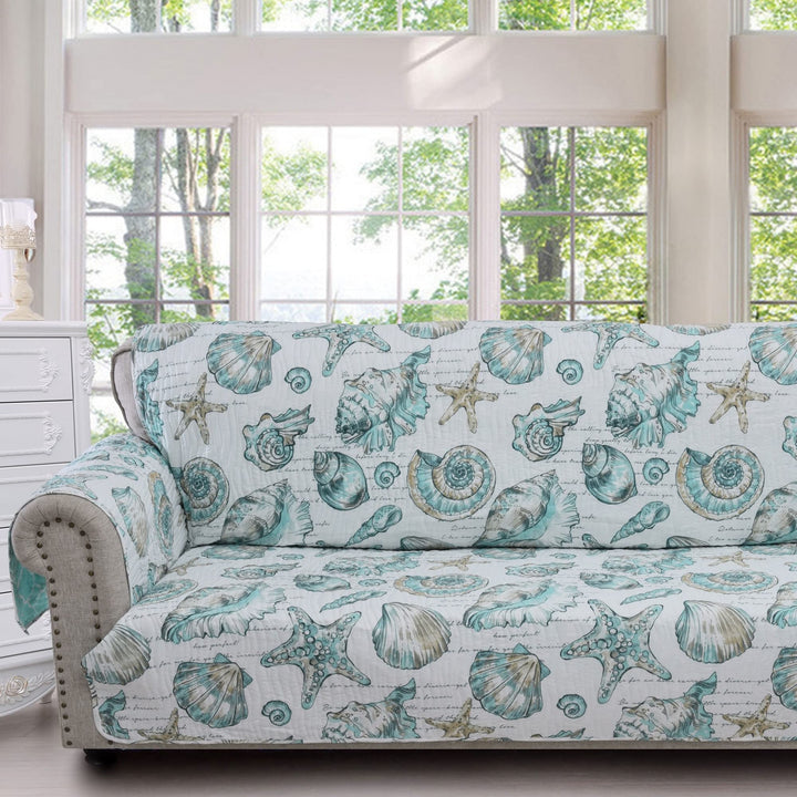 Barefoot Bungalow Cruz Sofa Protector White