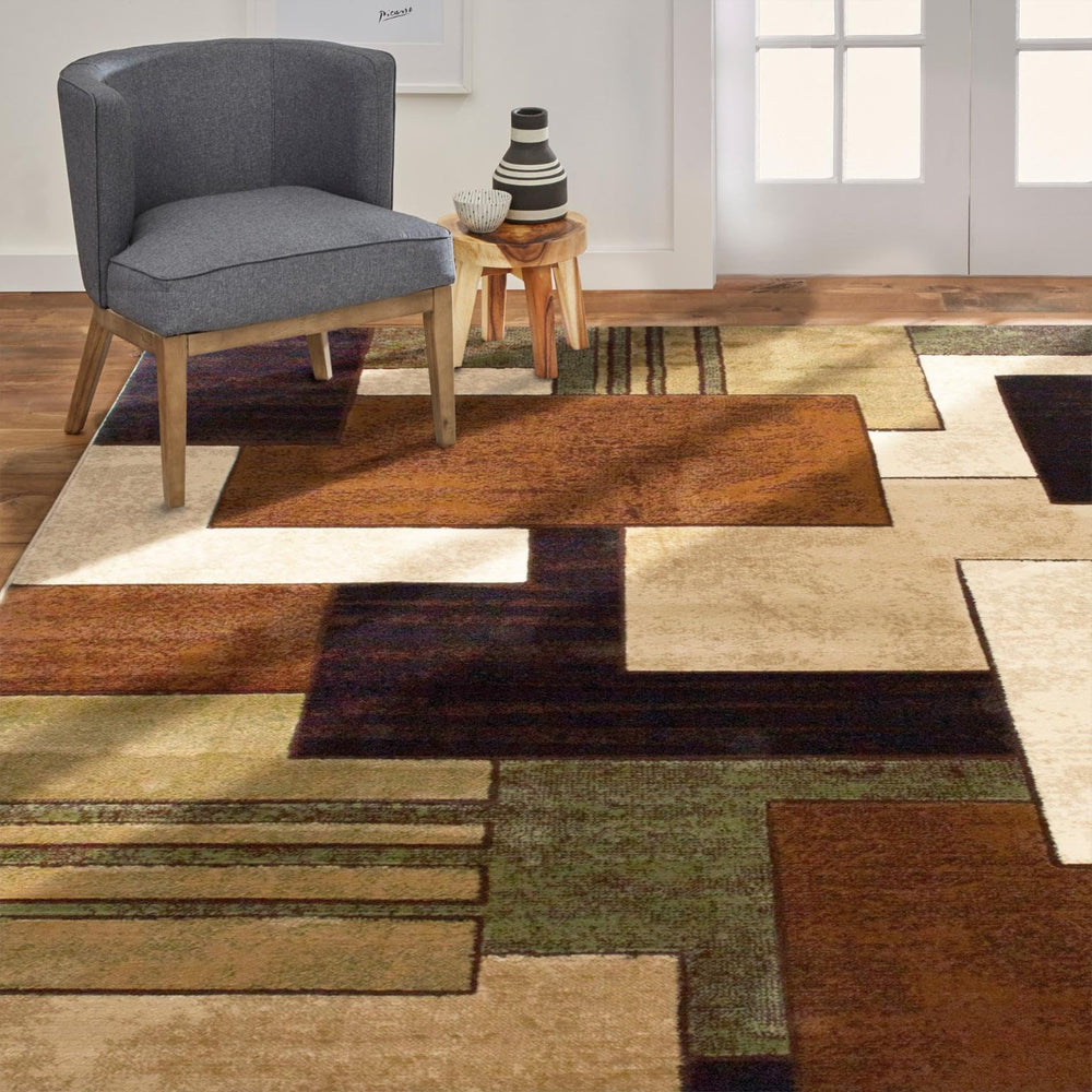 Home Dynamix Mason Modern Area Rug 7'10"x10'6" Rectangle Abstract - Diamond Home USA