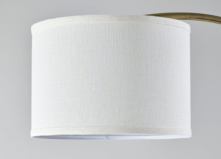 SIMPLEE ADESSO Jace Floor Lamp Antique Brass - Diamond Home USA