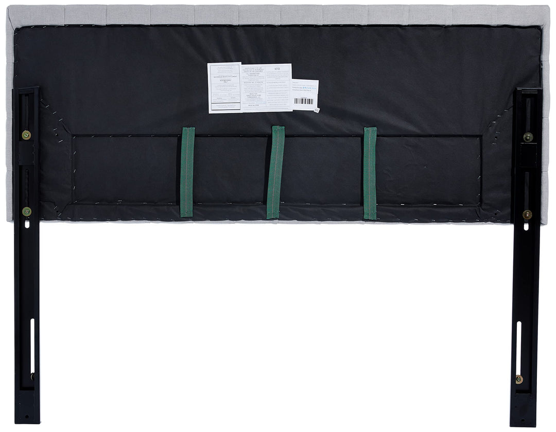 Christopher Knight Home Jezebel Fabric Headboard Queen / Full Light Grey - Diamond Home USA