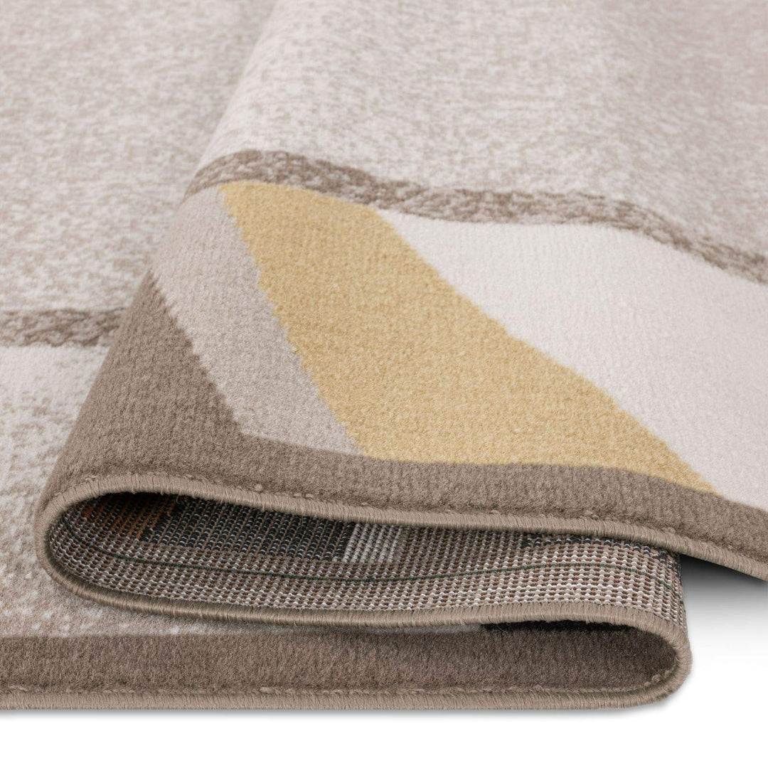 Home Dynamix Lyndhurst Rotana Modern Area Rug Contemporary Blue/Gray/Ivory