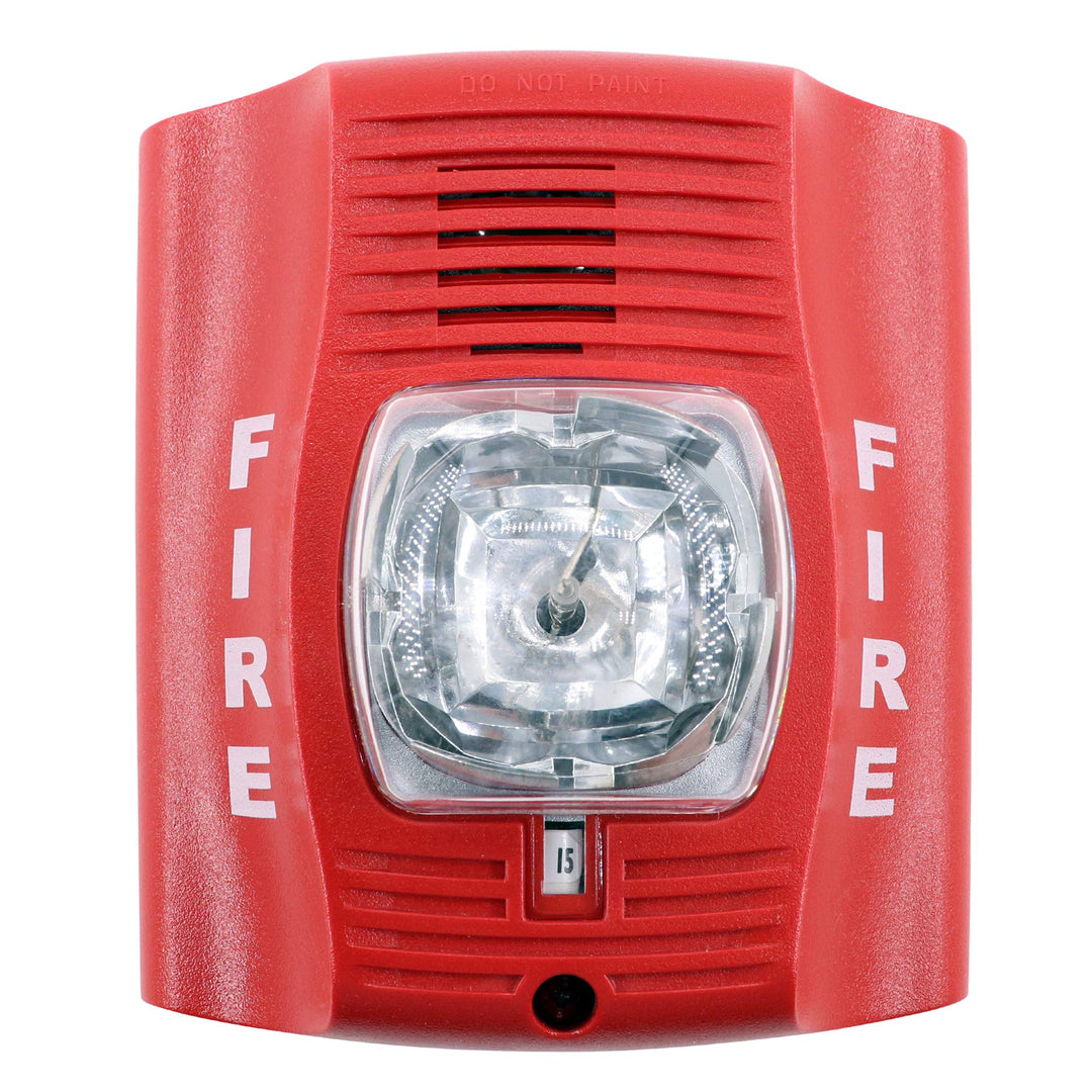 System Sensor P2RK Red Two-Wire Outdoor Horn Strobe