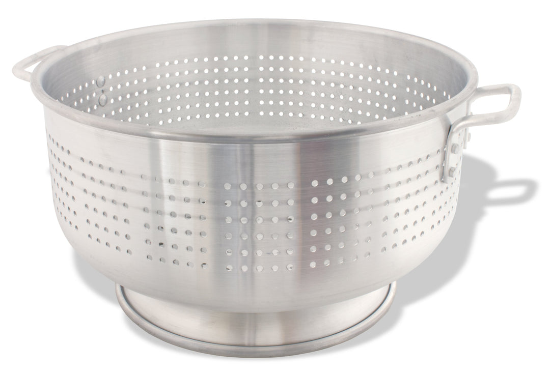 Crestware 30 Quart Aluminum Colander Metalic