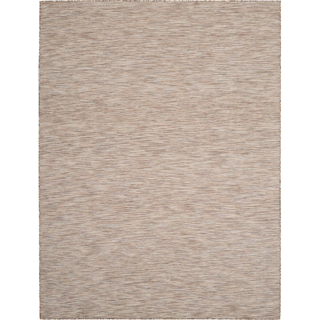 Nourison Positano Indoor/Outdoor Beige 10' x 14' Area Rug Easy Cleaning Non 10' x 14' - Beige