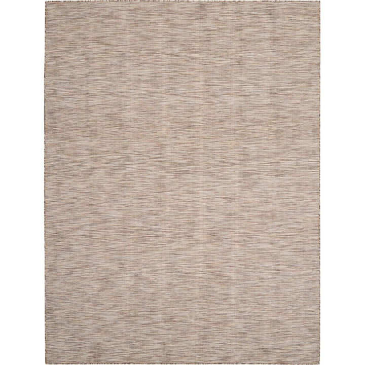 Nourison Positano Indoor/Outdoor Beige 10' x 14' Area Rug Easy Cleaning Non 10' x 14' - Beige