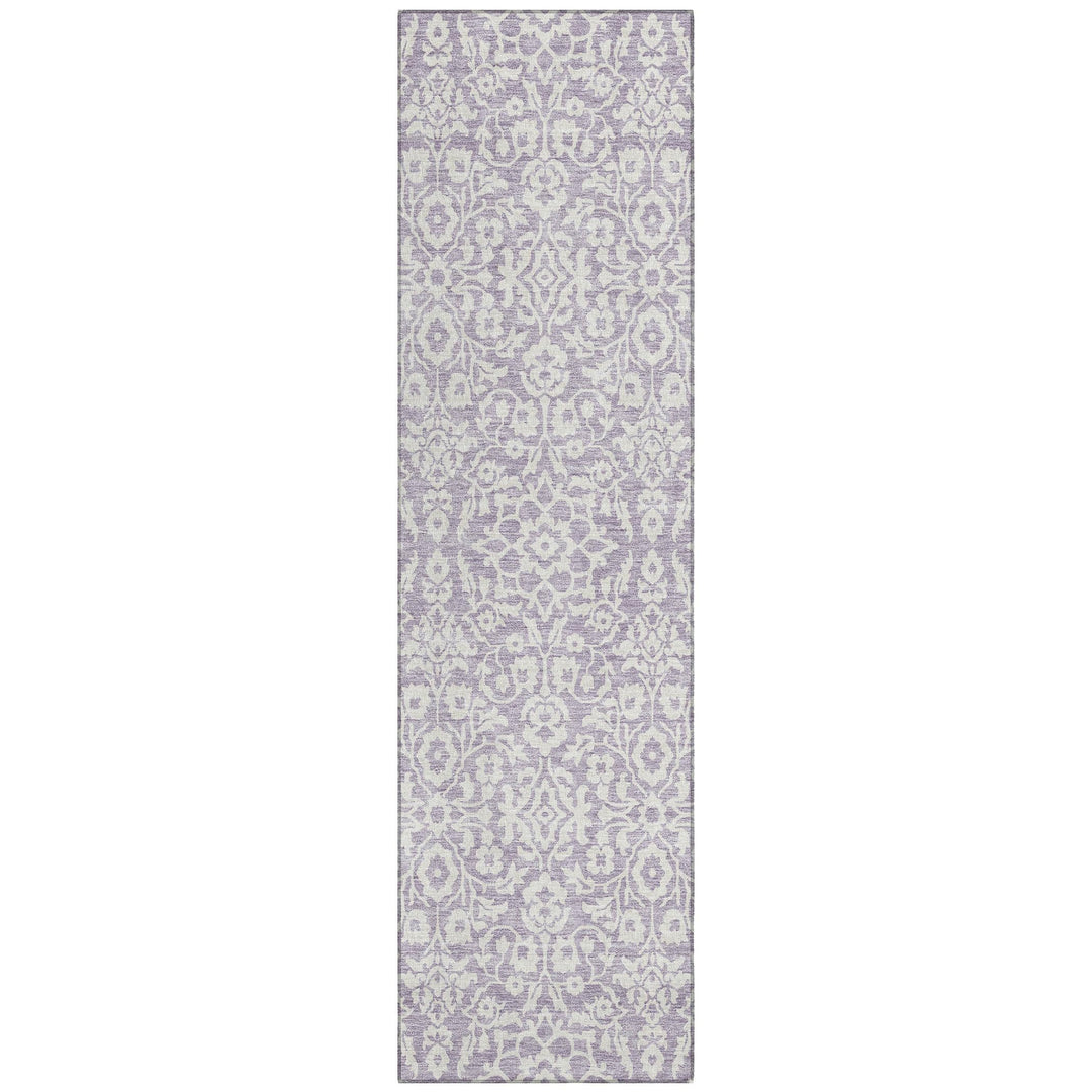 Addison Rugs Chantille ACN920 Lavender 2'3" x 7'6" Indoor/Outdoor Hallway Runner Lavender - 2'3" x 7'6"