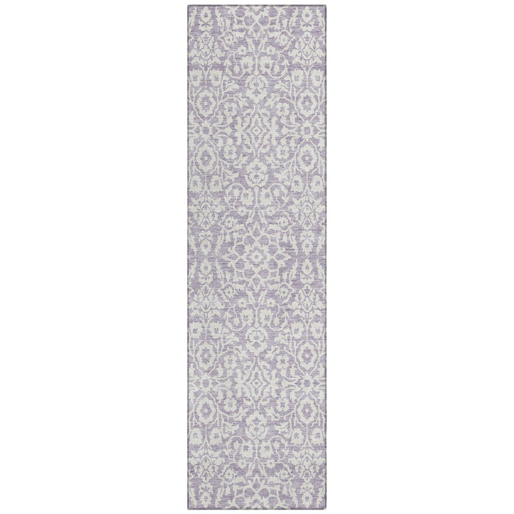 Addison Rugs Chantille ACN920 Lavender 2'3" x 7'6" Indoor/Outdoor Hallway Runner Lavender - 2'3" x 7'6"