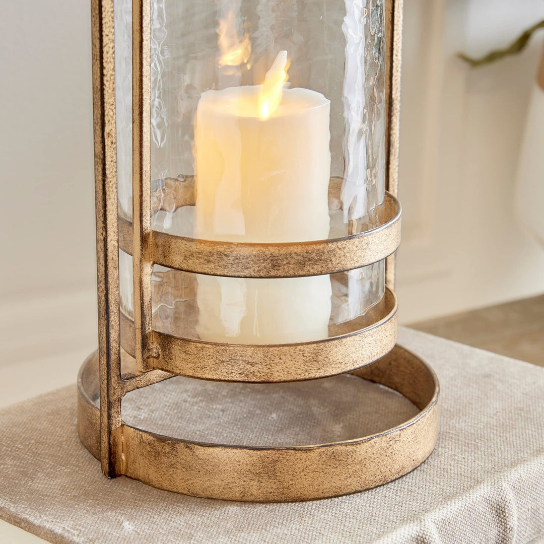 Hurricane Small Gold Iron - Diamond Home USA
