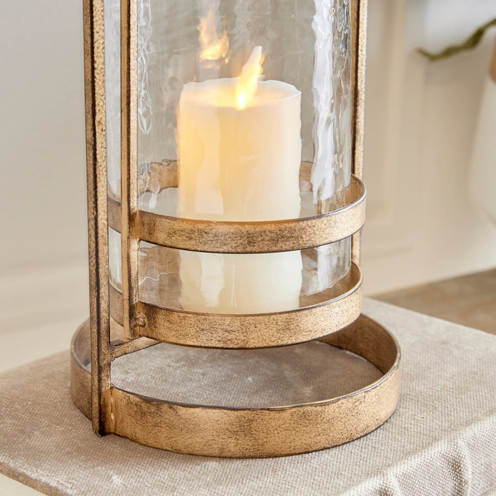 Hurricane Small Gold Iron - Diamond Home USA