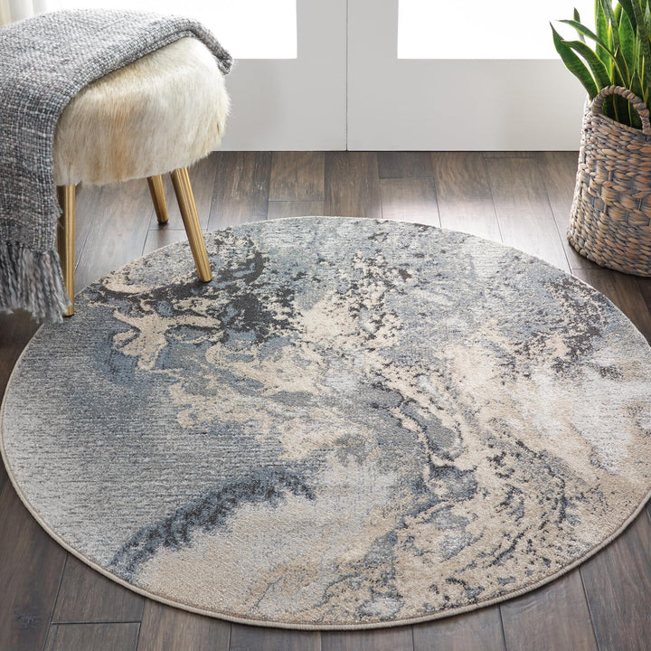 Nourison Maxell Modern Glam Abstract Area Rug