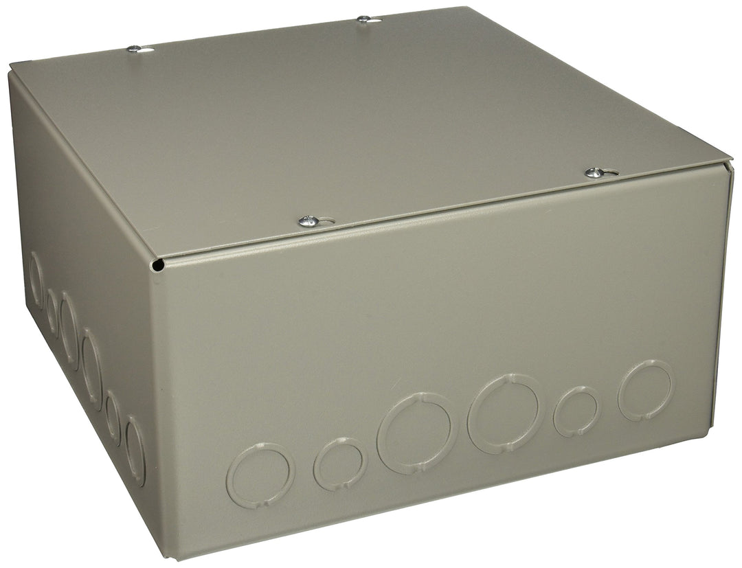 Wiegmann SC121206 SC-Series NEMA 1 Screw Cover Wallmount Pull Box with Knockouts