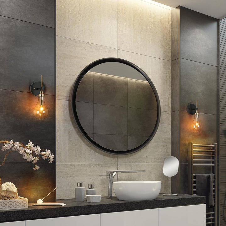 Modern Contemporary Globe Wall Sconces Bathroom Vanity Lights with Tear Drop - Diamond Home USA