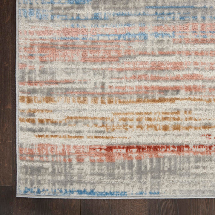 Nourison Elation Modern Abstract Stripe Area Rug