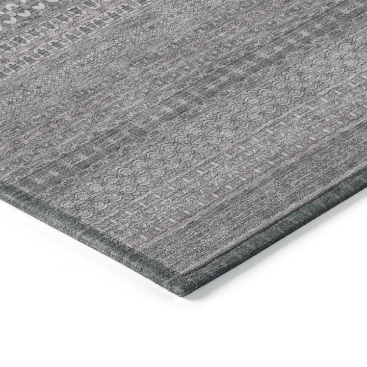 Addison Rugs Chantille ACN527 Gray 10' x 14 Indoor Outdoor Area Rug Stain - Diamond Home USA