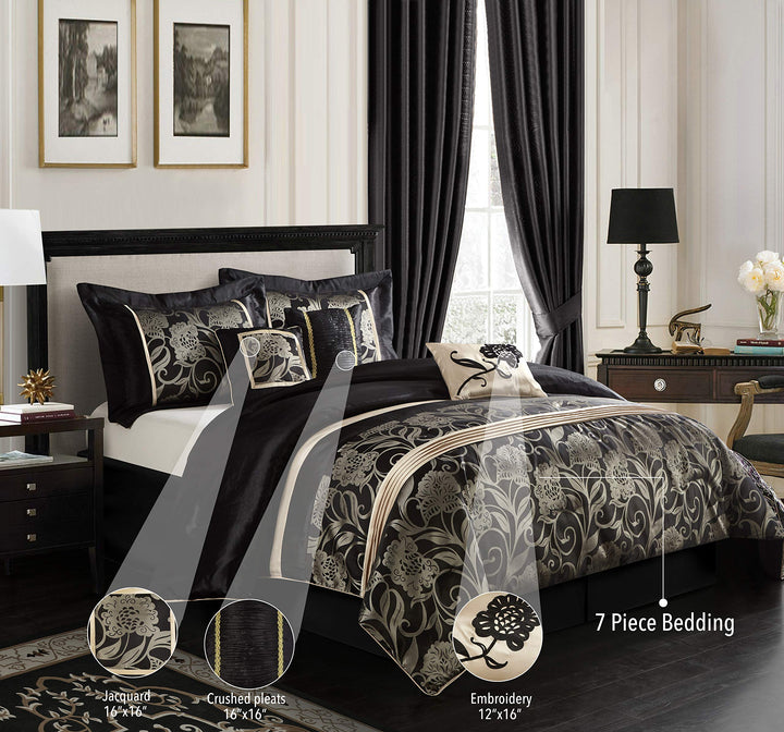 Nanshing Brie and 7-Piece Comforter Set