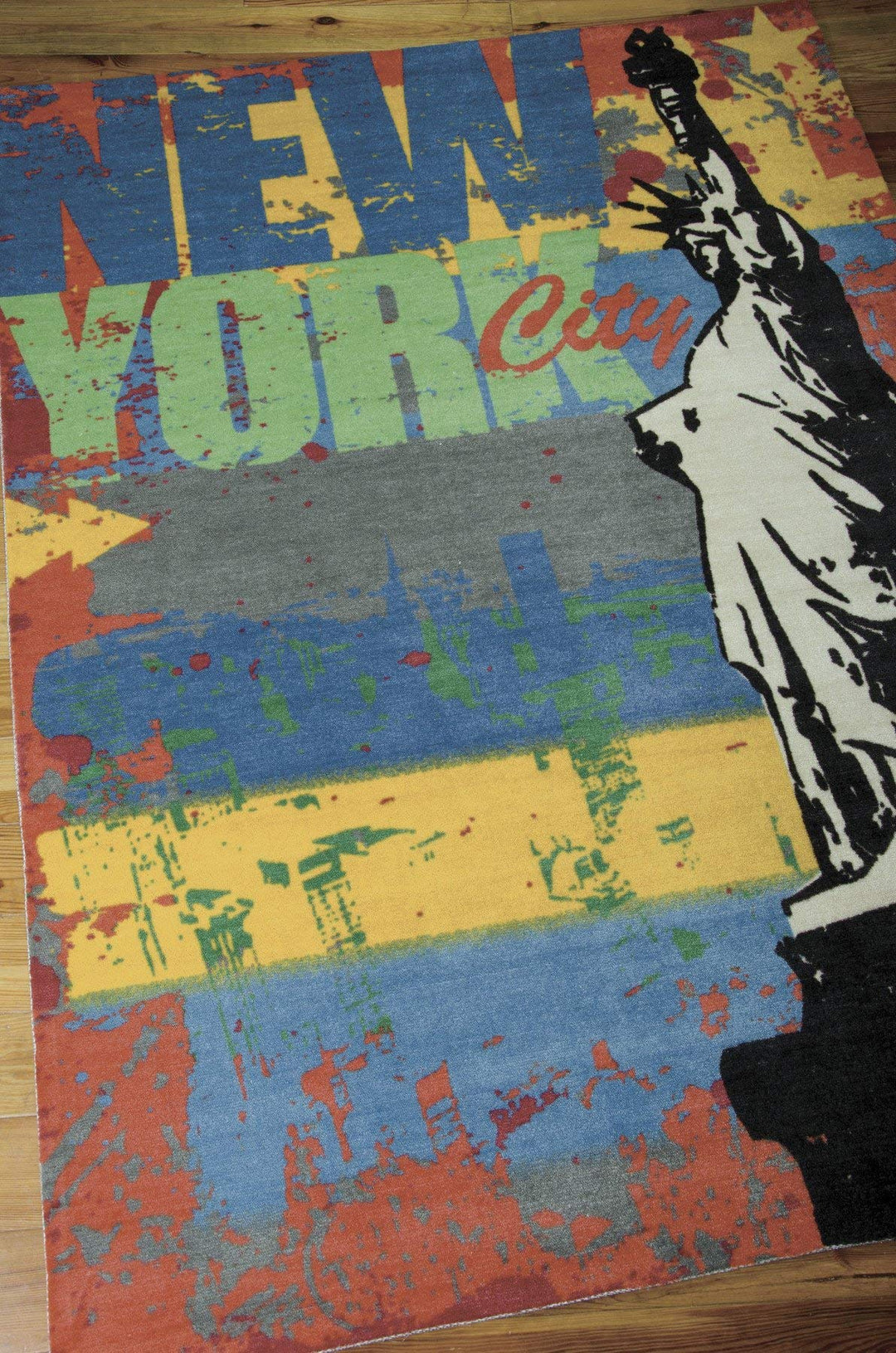 Nourison Alter State Multicolor Rectangle Area Rug