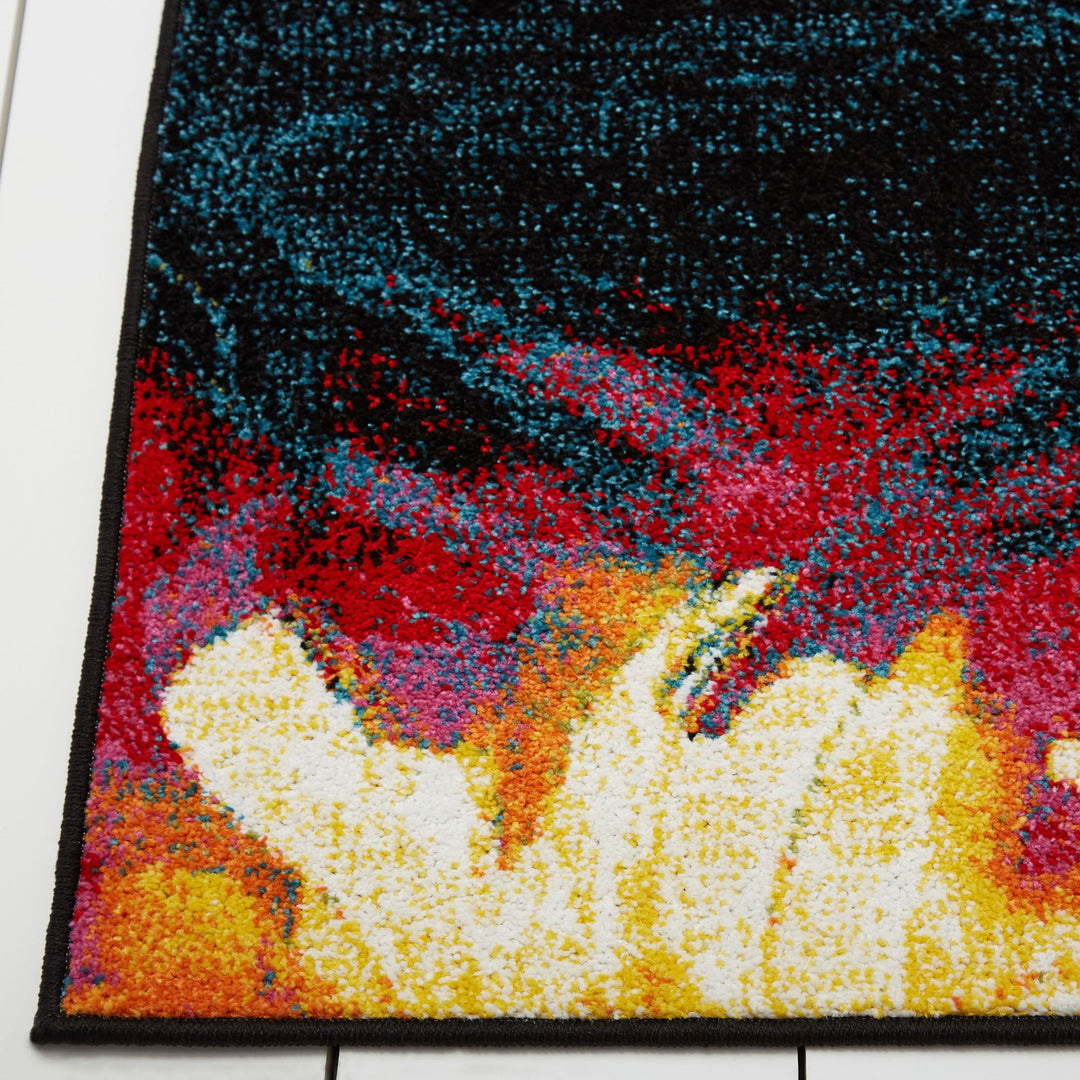 Home Dynamix Splash Mondrian Contemporary Abstract Area Rug