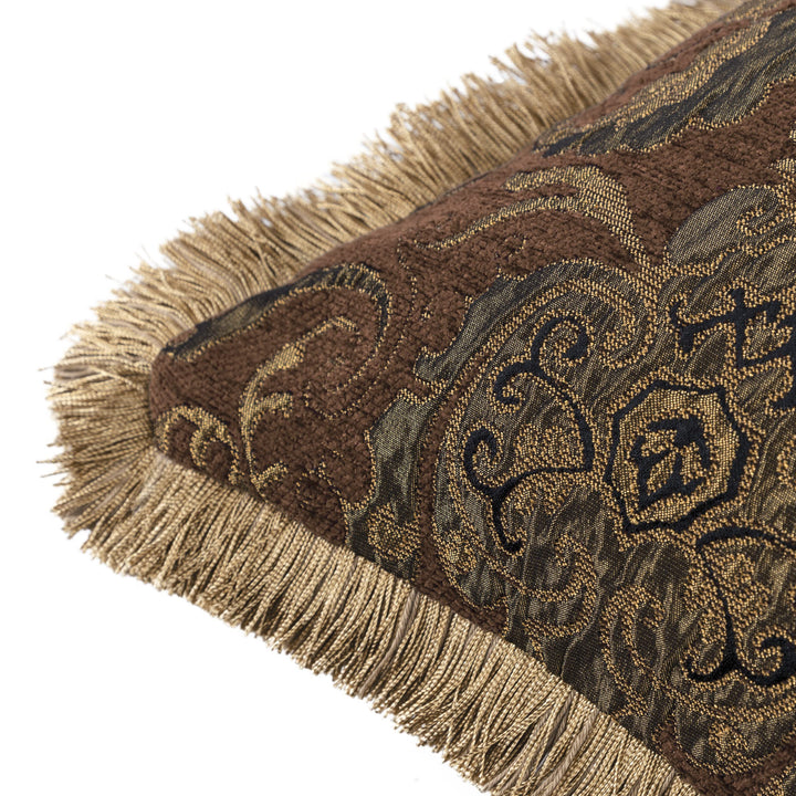 Sherry Kline China Art Brown Cal King-Size 6-Piece Comforter Set - Diamond Home USA