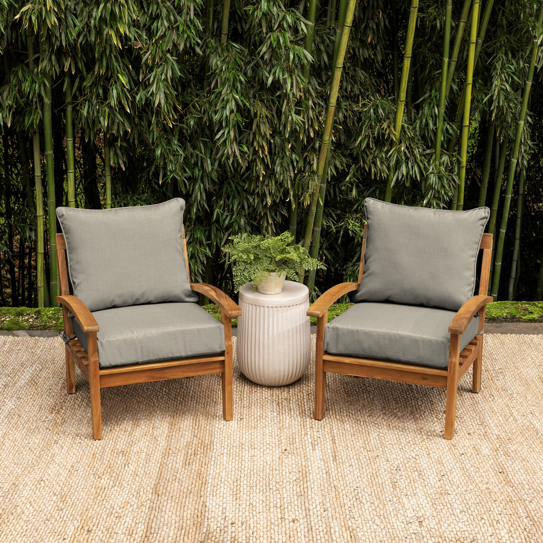 Arden Selections earthFIBER Outdoor Deep Seat Set 24 x 24