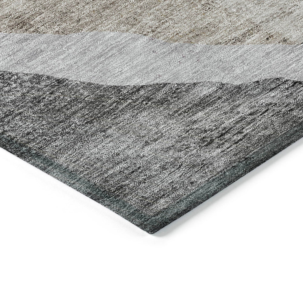 Addison Rugs Chantille ACN667 Charcoal 8' x 10' Indoor Outdoor Area Rug Easy - Diamond Home USA