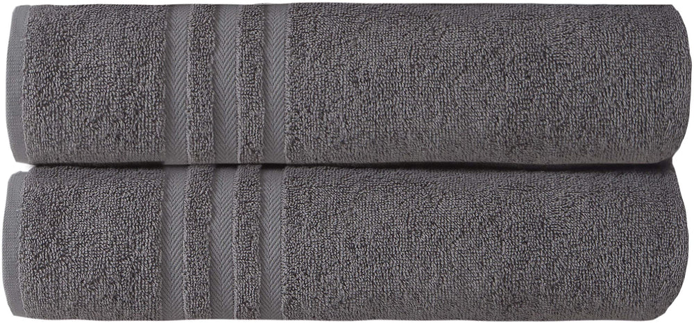 Ozan Premium Home Sienna Collection 100% Turkish Cotton Soft Absorbent urable Dark Grey - Diamond Home USA