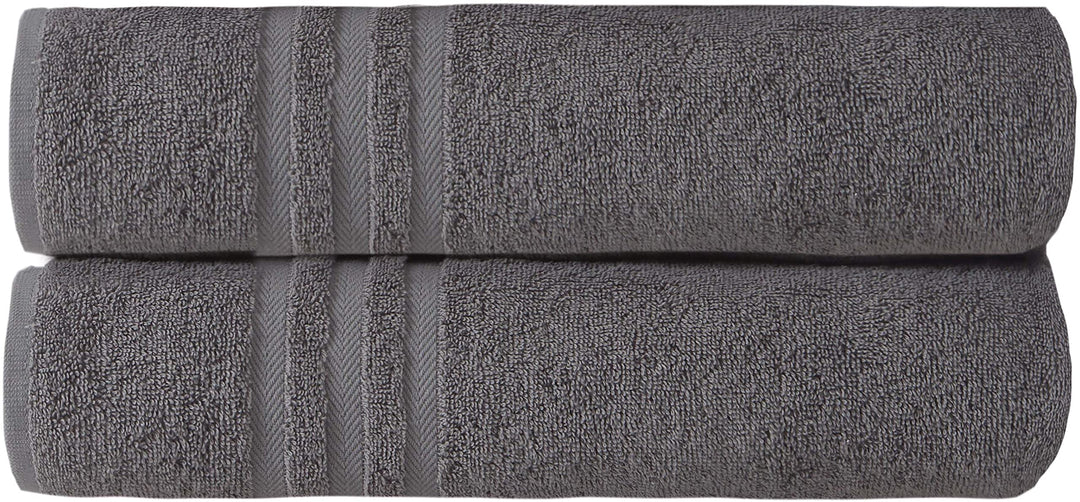 Ozan Premium Home Sienna Collection 100% Turkish Cotton Soft Absorbent urable Dark Grey - Diamond Home USA