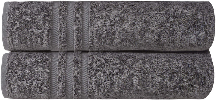 Ozan Premium Home Sienna Collection 100% Turkish Cotton Soft Absorbent urable Dark Grey - Diamond Home USA