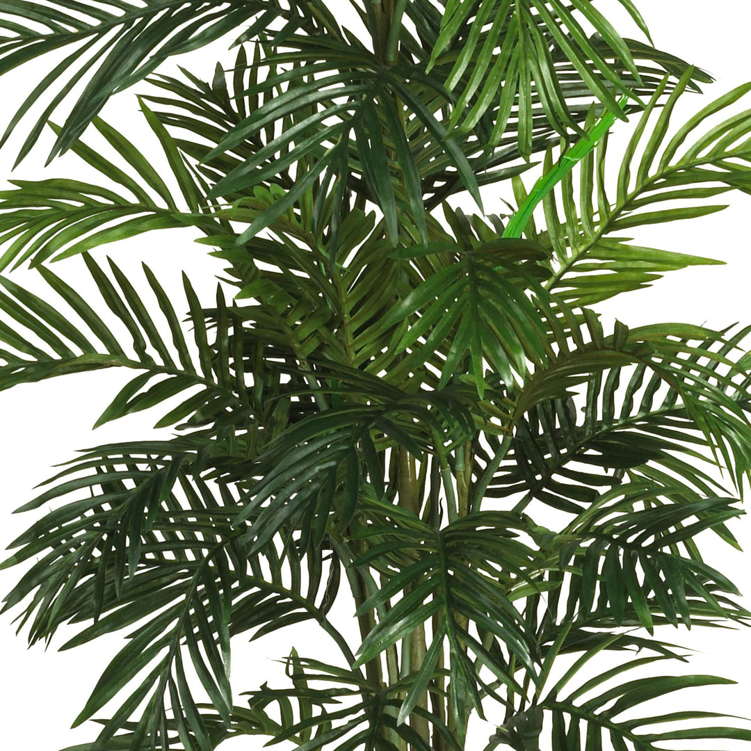 Nearly Natural 5263-0308 56in. Areca Palm Silk Tree with Basket Green 30" x - Diamond Home USA