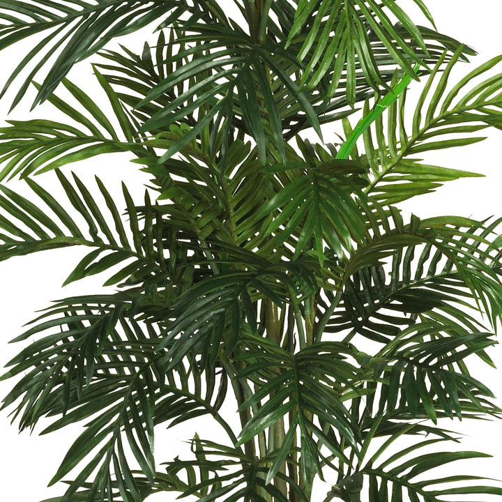 Nearly Natural 5263-0308 56in. Areca Palm Silk Tree with Basket Green 30" x - Diamond Home USA