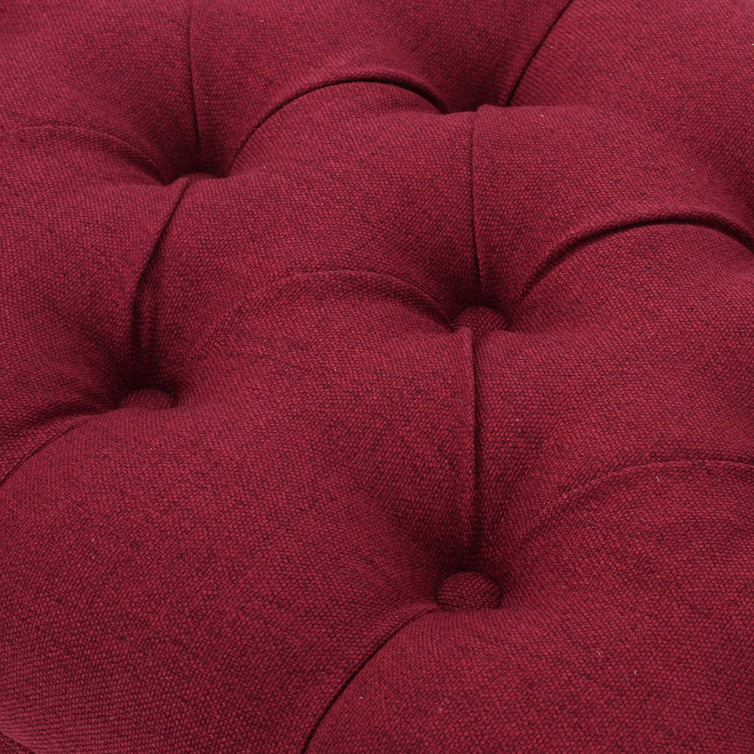 Christopher Knight Home Scarlett Fabric Ottoman Bench Dark